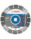 Алмазный отрезной круг Expert for Stone Bosch 230х22,23мм камень Professional Expert 2608602592