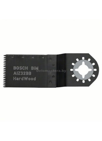 2.608.661.630 Пильное полотно погружное AIZ 32 BB BIM для мультишлифователя по древесине и пластику УПАКОВКА 5 шт. Bosch (2608661630)