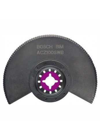 Нож сегментированный с волнистой заточкой Bosch,ACZ 100 SWB,для GOP (2608661693)