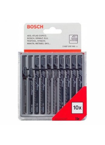 Набор пилок для лобзика 10шт Т-серия Bosch (2607010146) ШВЕЙЦАРИЯ
