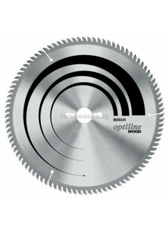 Пильный диск для точных пропилов Optiline ф254х30х3.2мм,80зуб дторц пил Bosch (2608640444) (оригинал)