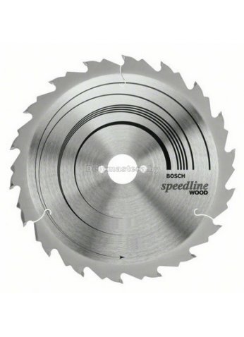 Пильный диск для грубых быстрых пропилов Bosch Speedline Wood 190х30мм 12 перем. (2608640800) (оригинал)